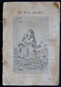 In His Name, book cover, 1911, ACF